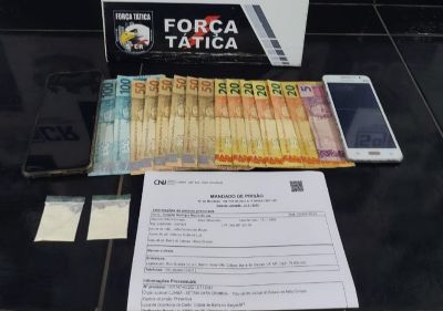 Força Tática prende foragido da Justiça e suspeito de tráfico em Barra do Garças